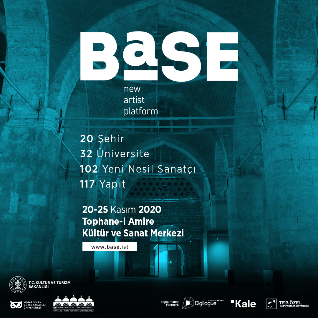 BASE 20-25 Kasım tarihleri arasında Tophane-i Amire Kültür ve Sanat Merkezi’nde